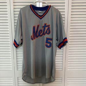 Mets Shinjo Jersey with Blue and Orange Accents